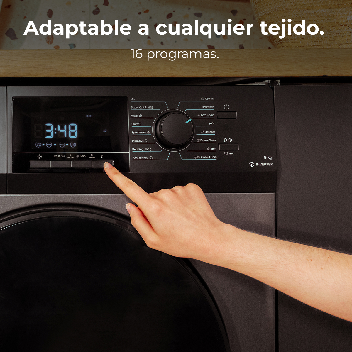 Bolero DressCode 9411 Inverter Steel | Envío, instalación y retirada RAEE gratis – foto detalle 4